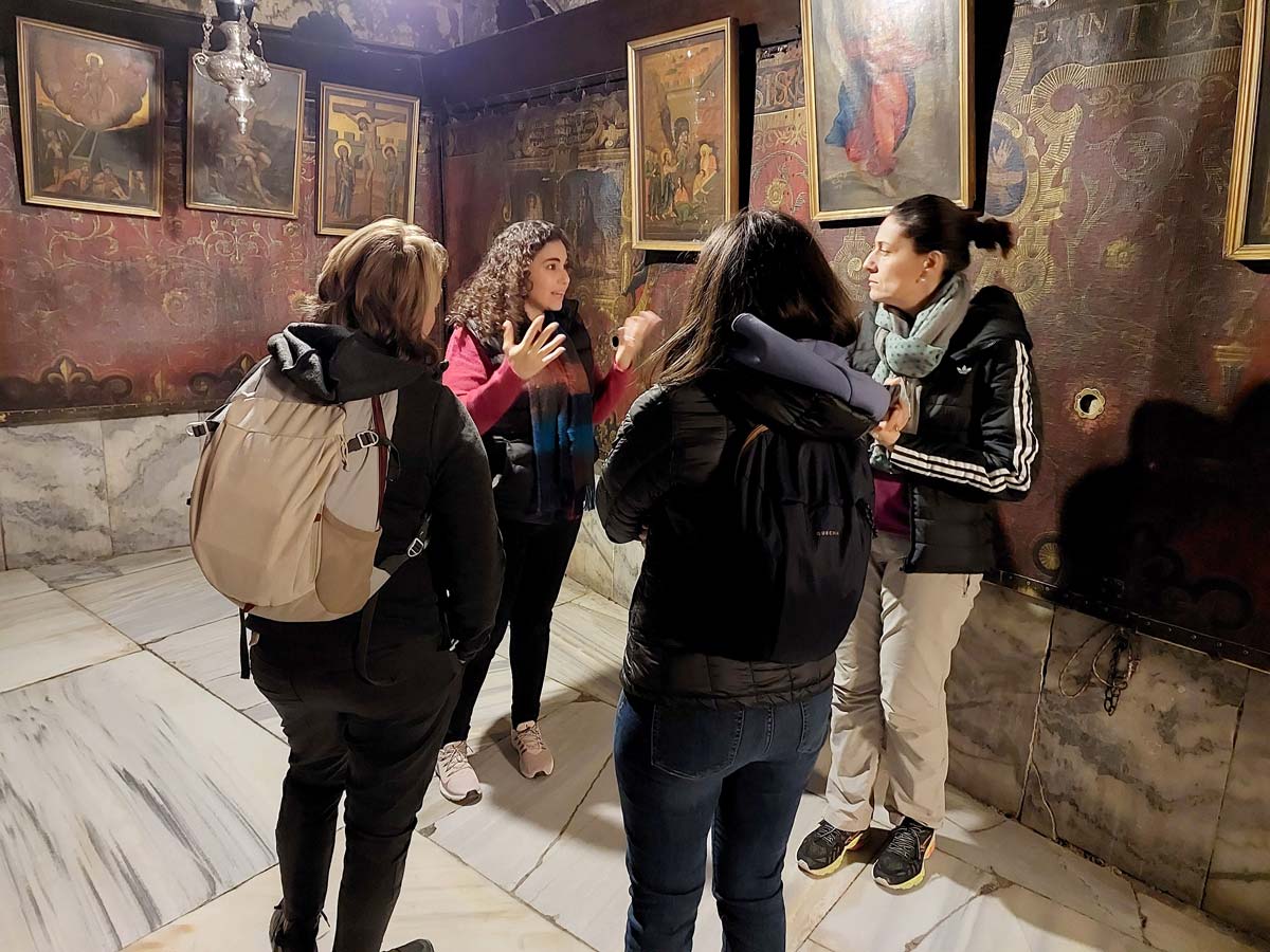 Tour at the Nativity Grotto